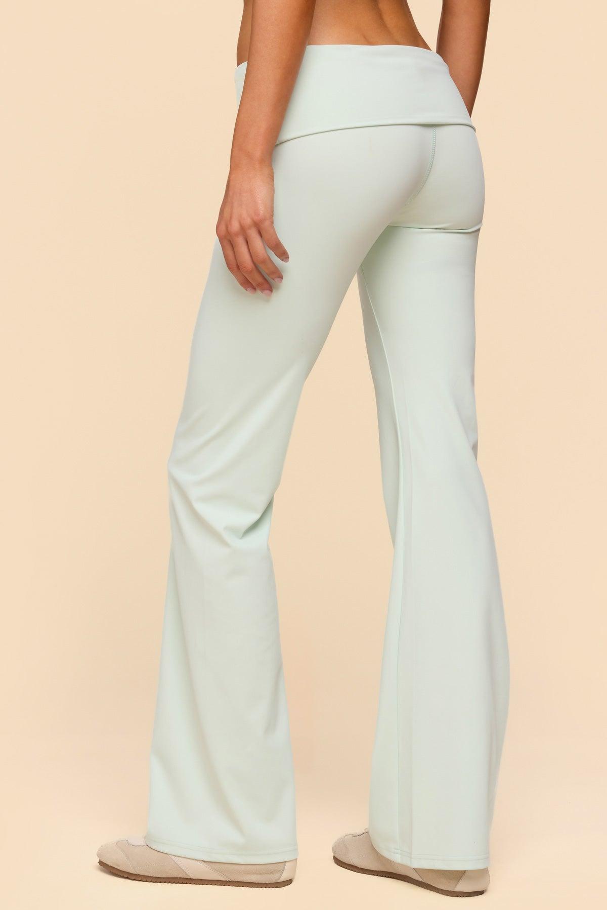 Oriane Foldover Flared Leggings Product Image