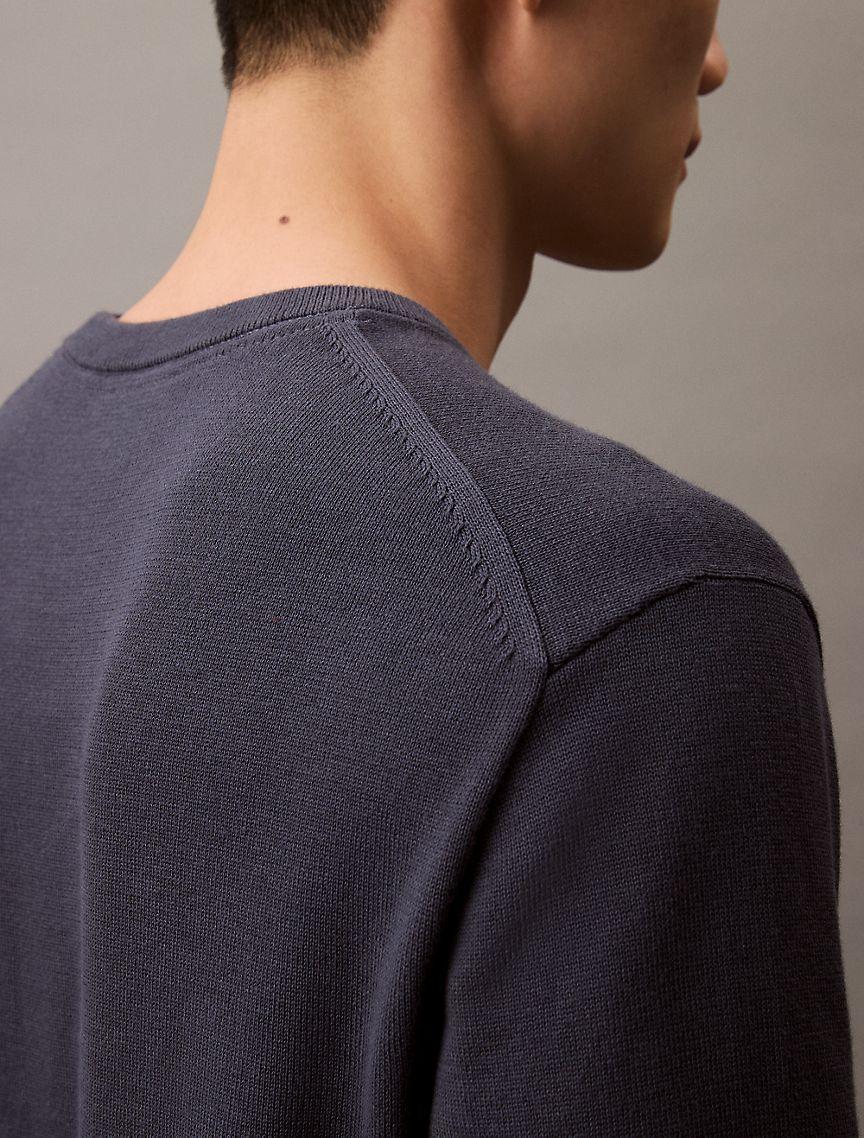 Smooth Cotton Sweater Product Image