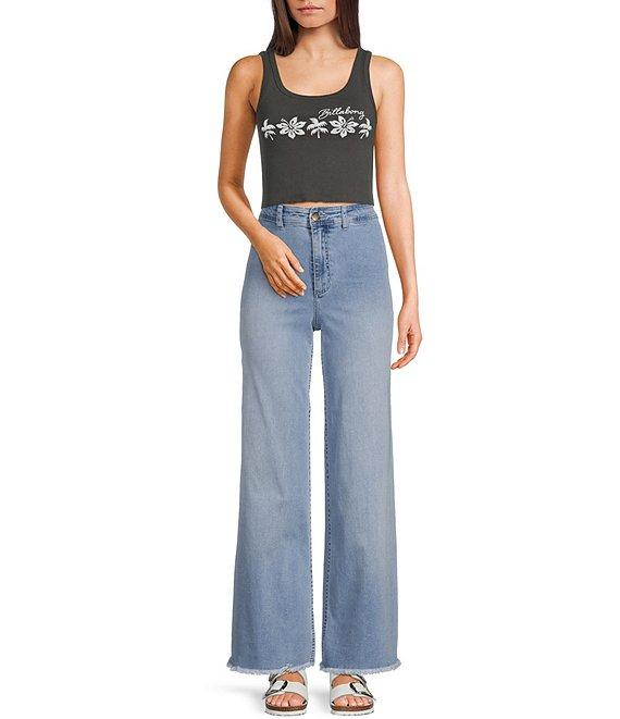 Billabong Beach Path Cropped Tank Top Product Image