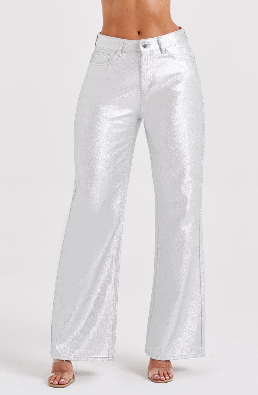 Cassidy Pant - Silver Product Image