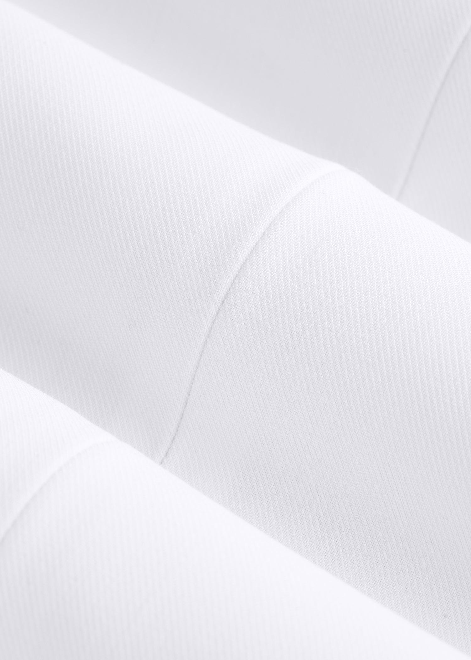 Boyfriend Fit Single-Button Blazer for Tall Women in Optic White Female Product Image