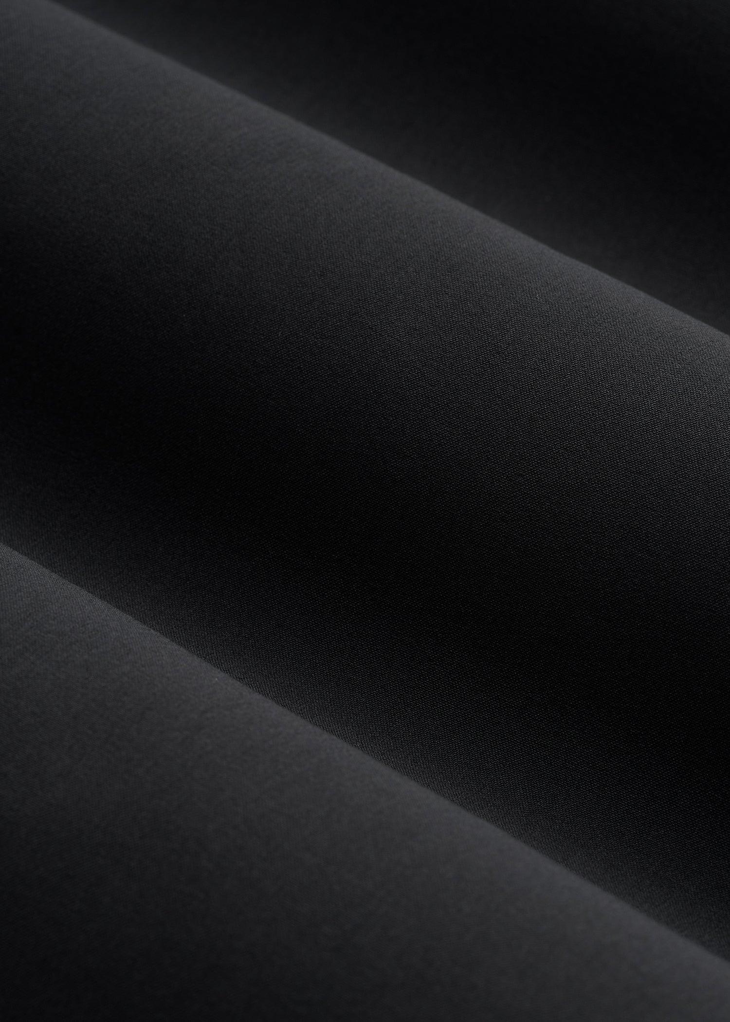 Traveler Stretch Dress Shirt for Tall Men in Black Male Product Image