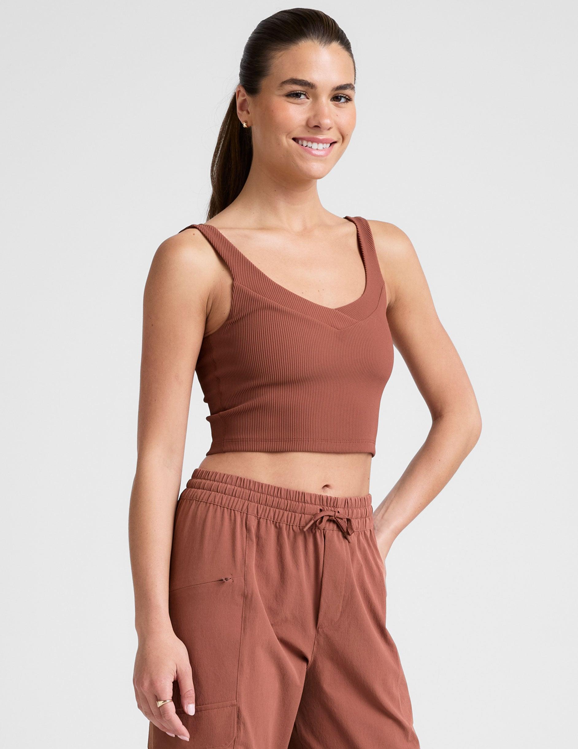 Impulse Ribbed Cropped Tank Product Image
