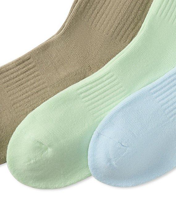 Polo Ralph Lauren Mineral Wash Crew Socks 3-Pack Product Image