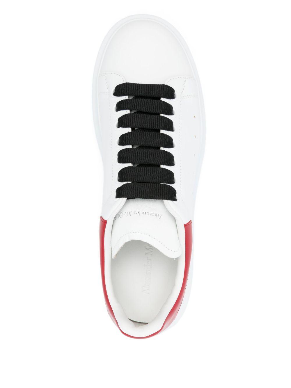Oversize leather sneakers  Product Image