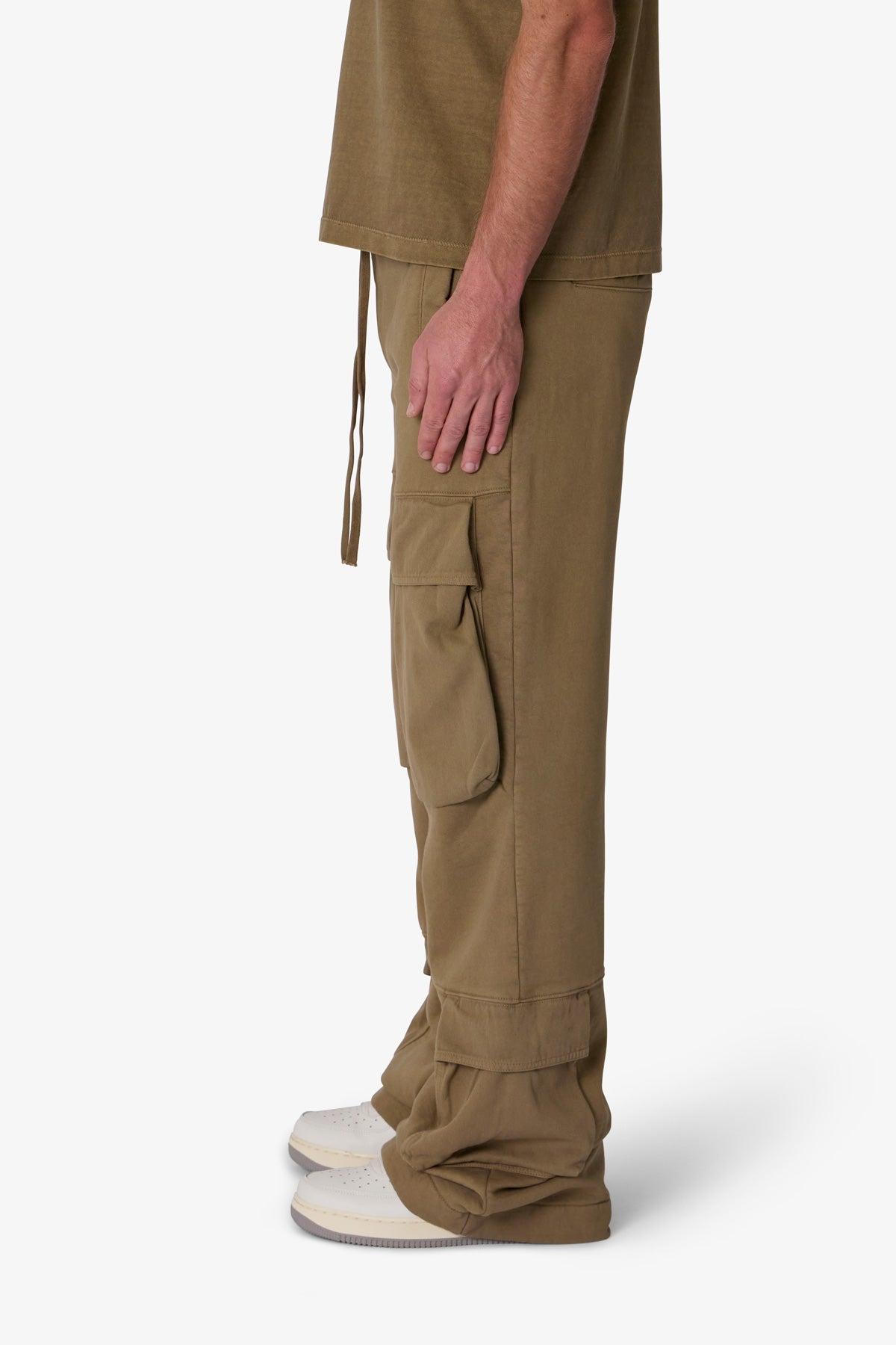 Front Cargo Sweatpants - Washed Earth Product Image