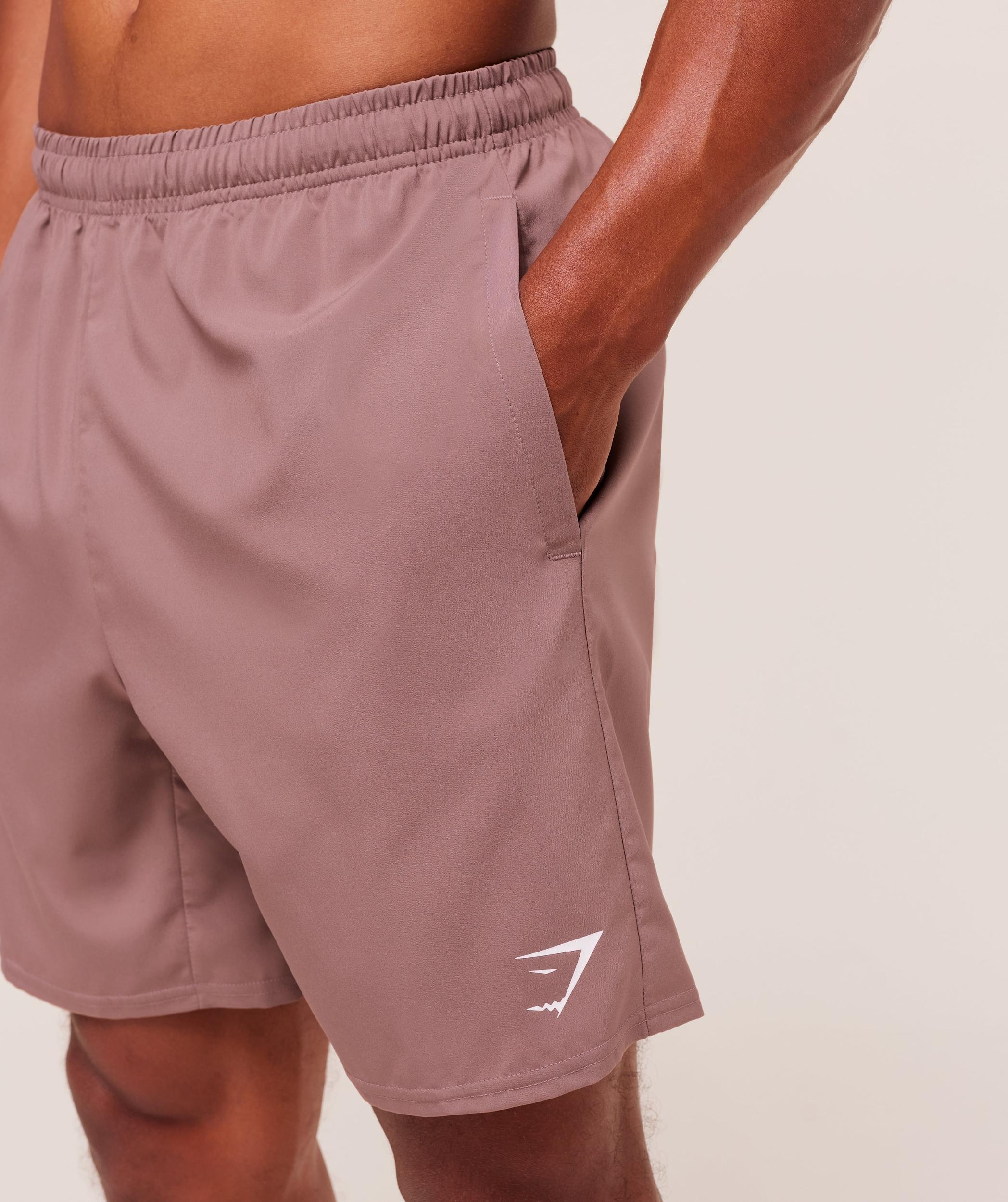 Gymshark Arrival 7" Shorts - Chestnut Pink Male Product Image