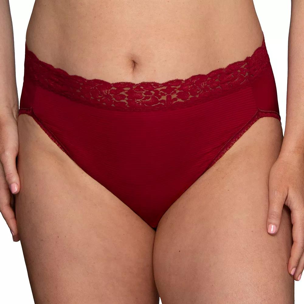 Women's Vanity Fair Lingerie® Flattering Lace Hi-Cut Panty 13280,  Product Image