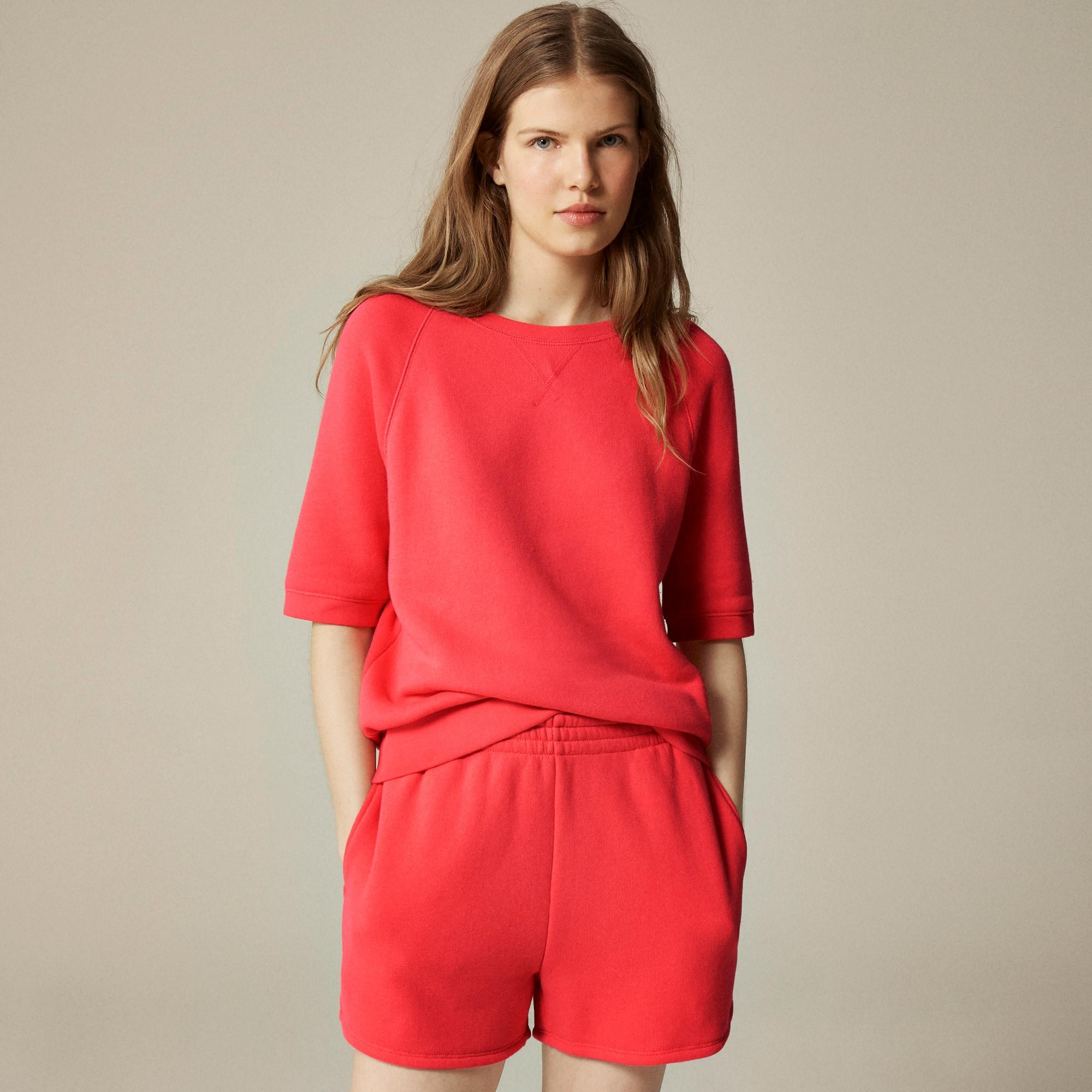 Heritage terry short-sleeve sweatshirt Product Image