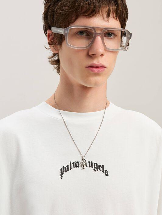 BACK CURVED LOGO OVER TEE OFF WHITE - BL Product Image