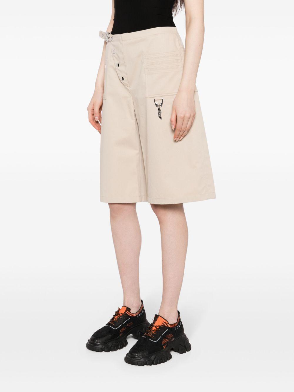 wide-leg cotton shorts  Product Image