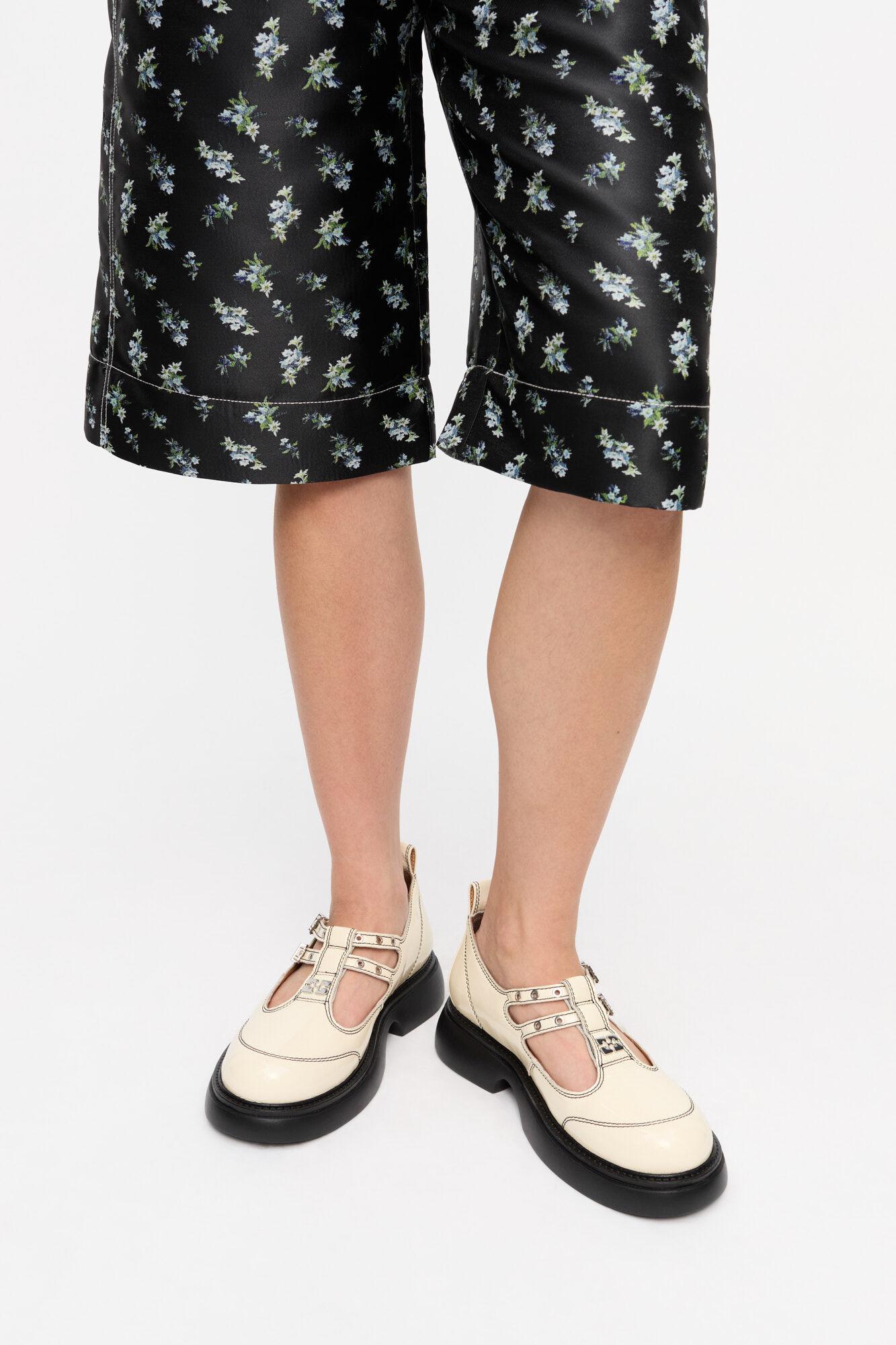 Ivory Mary Jane Shoes Product Image