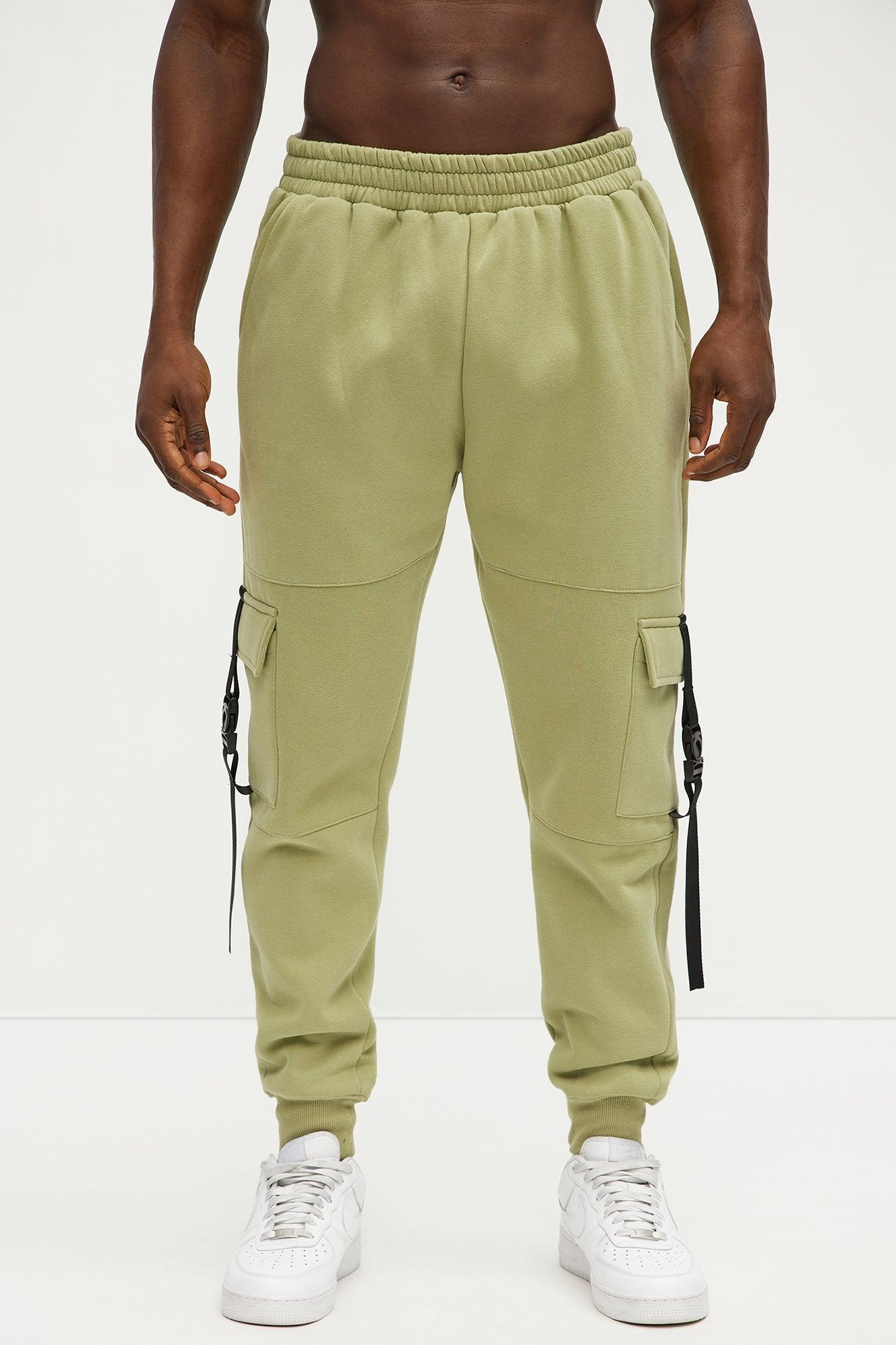 Diamond Cargo Jogger - Olive Product Image