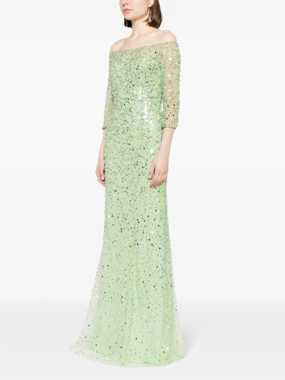 Lantana sequin-embellished gown Product Image