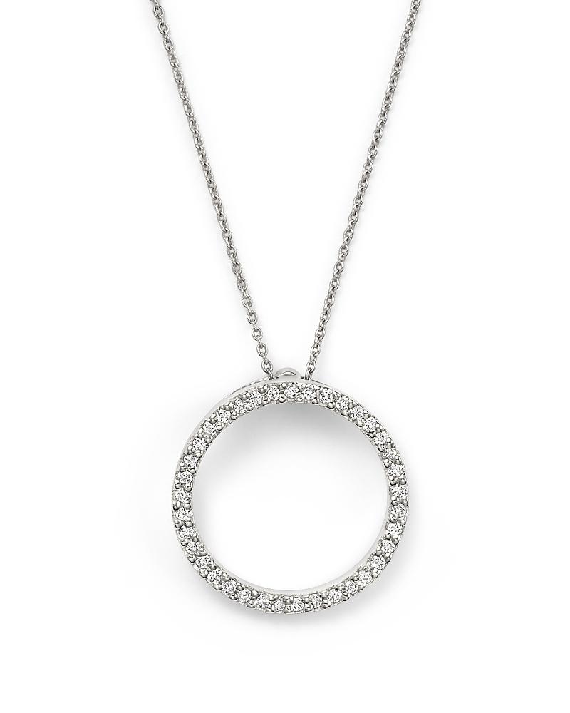 Pave Circle Necklace Product Image