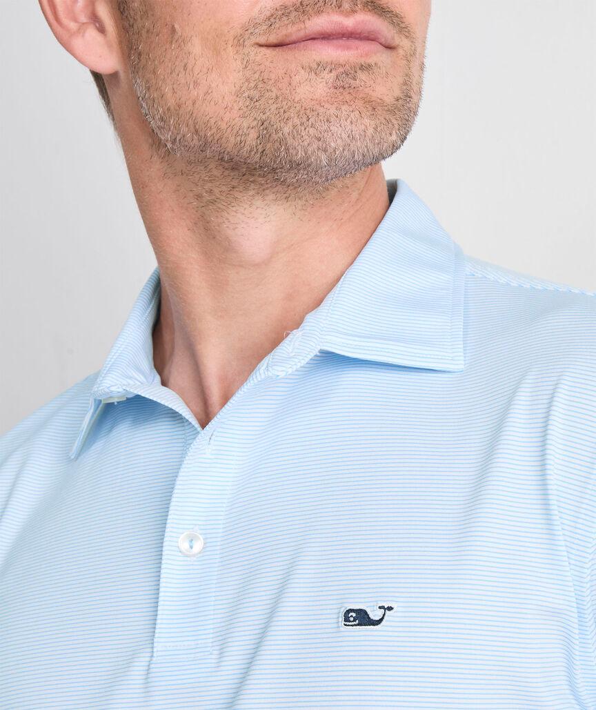 St Jean Stripe Sankaty Performance Polo Product Image
