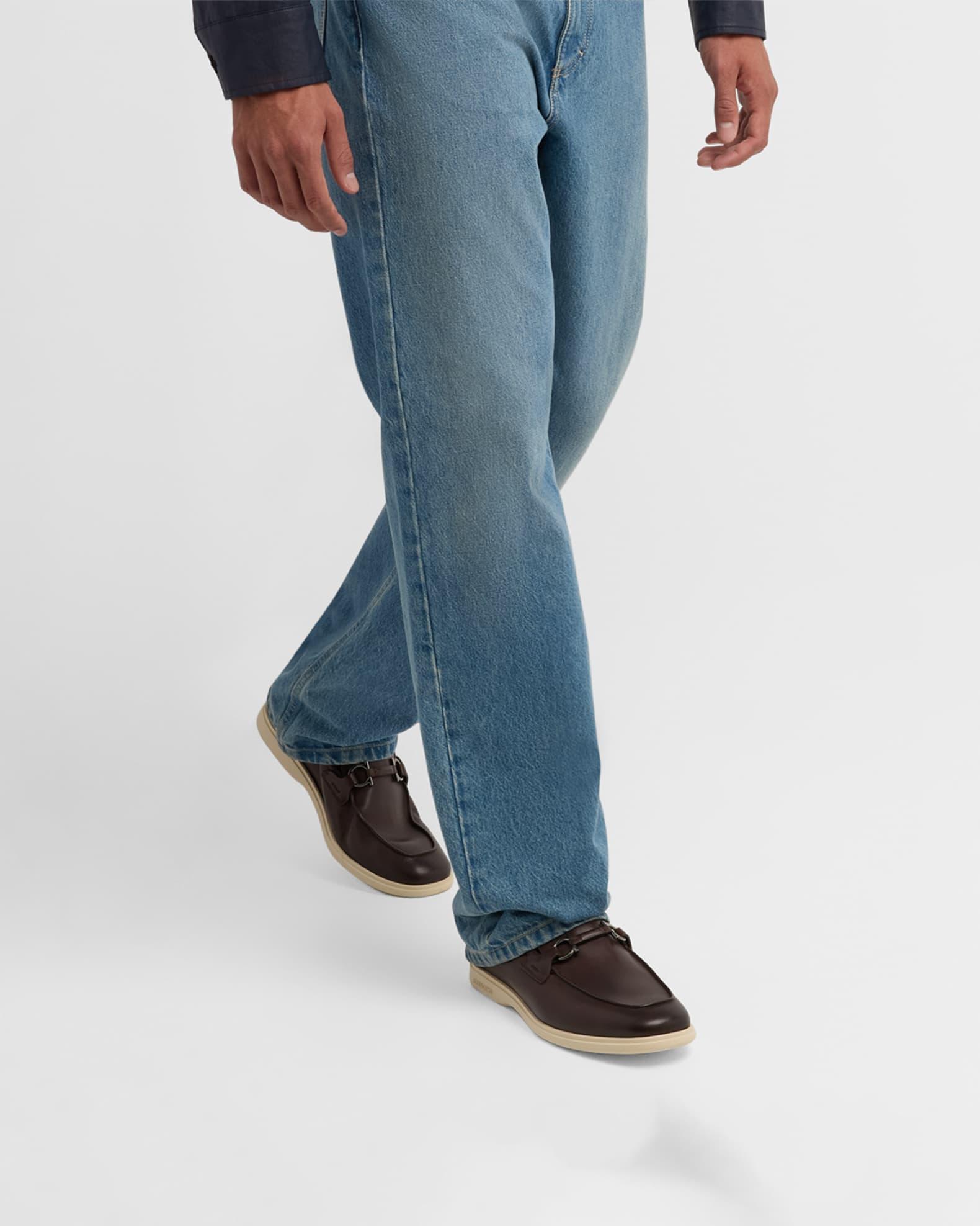 Men's Cosimo Leather Ganicni Bit Loafers Product Image