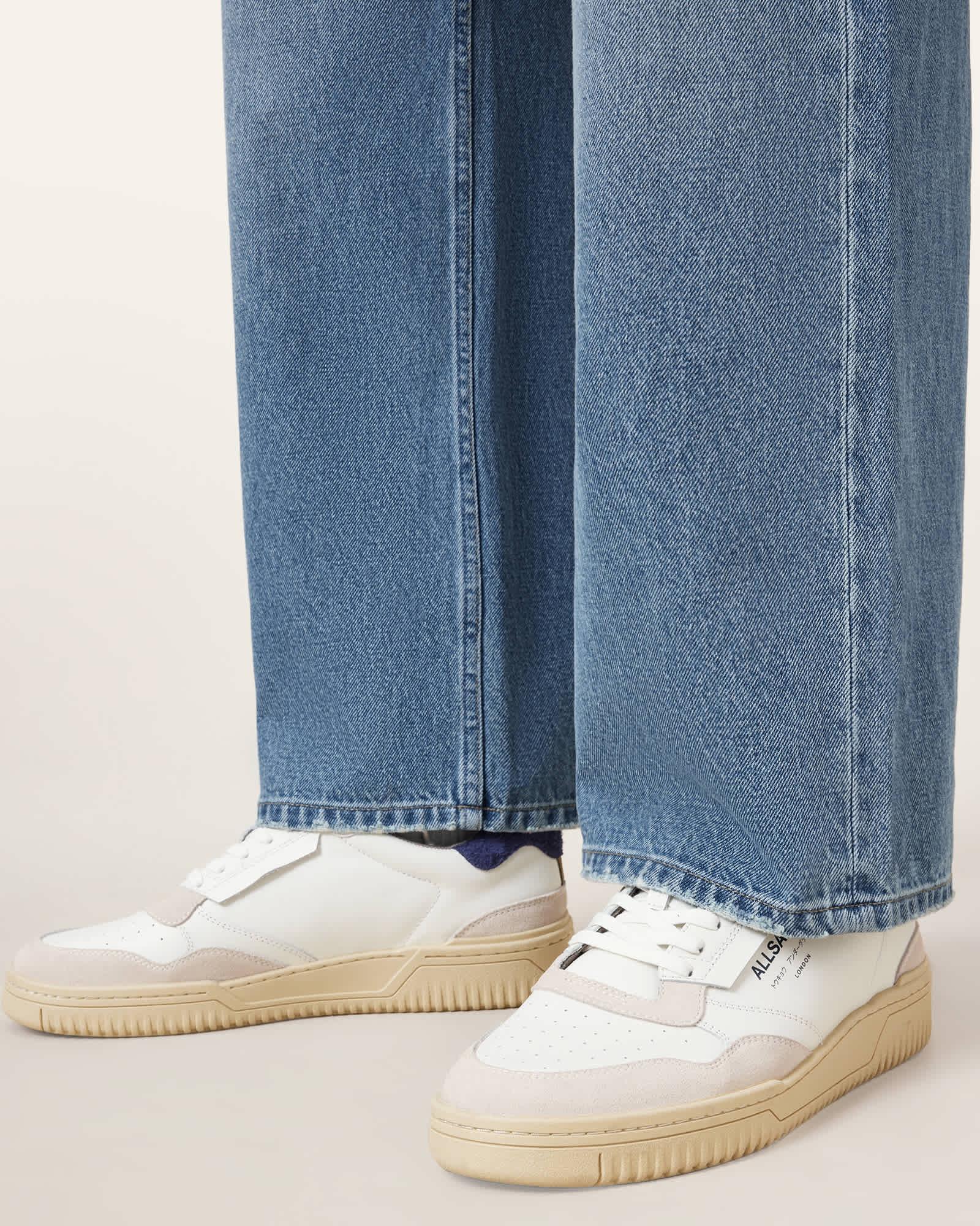 Regan Leather Low Top Sneakers Product Image