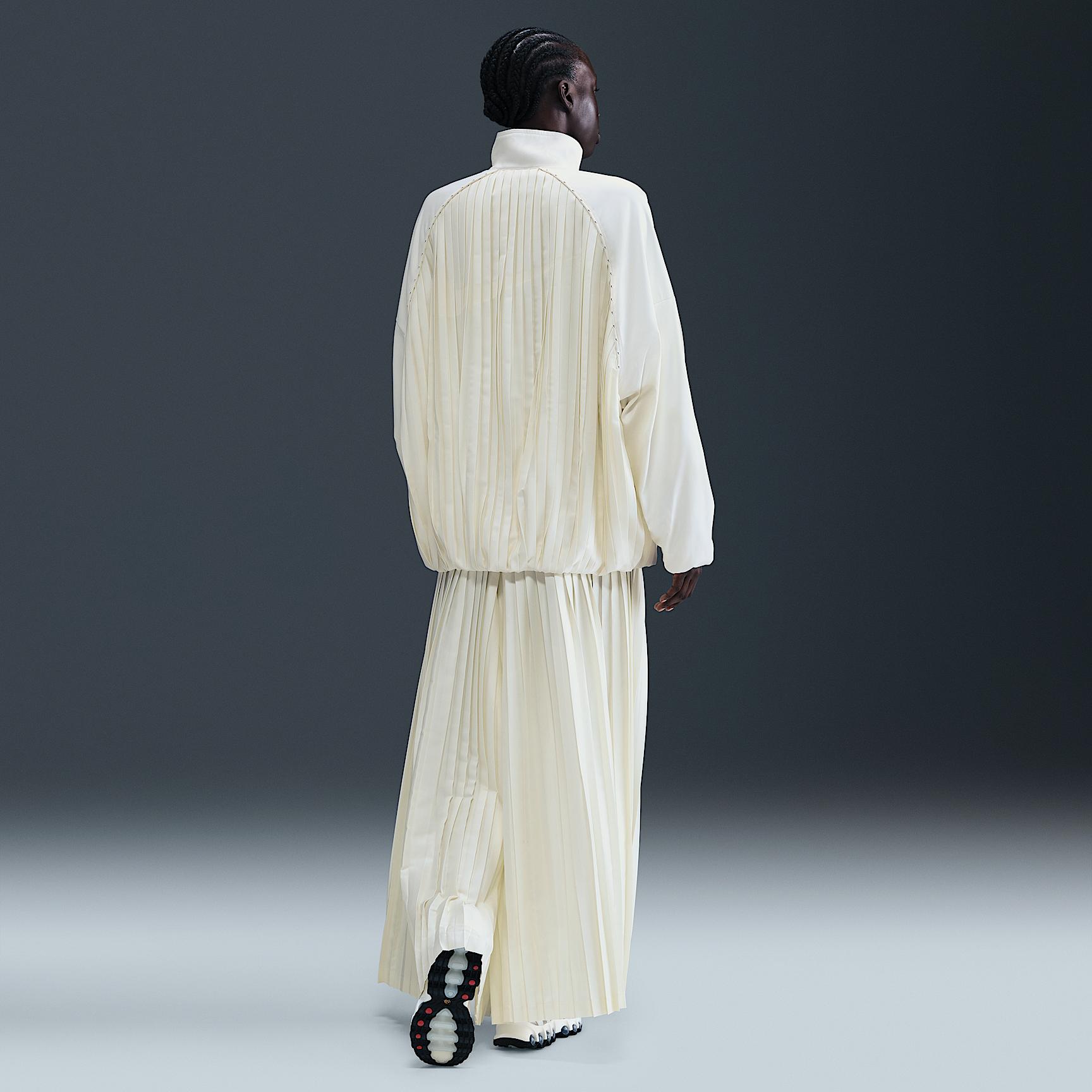 Womens Nike Sportswear Collection Pleated Track Jacket | HJ0516-133 Product Image