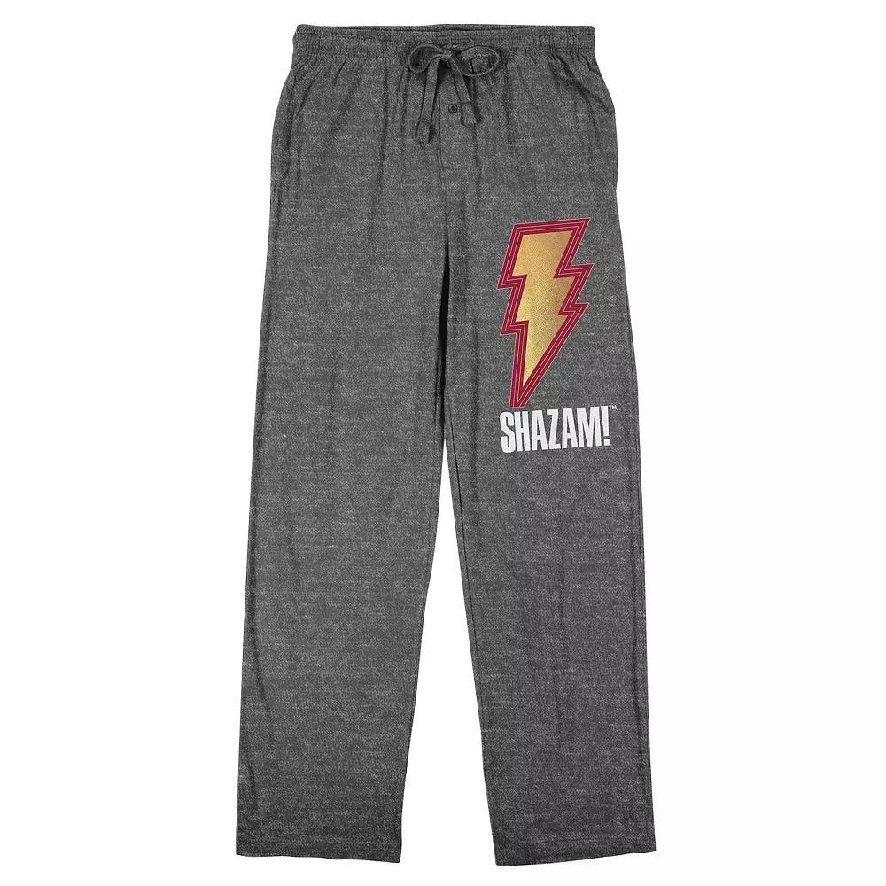 Men's Shazam 2 We Are the Power Pajama Pants, Size: XL, Grey Product Image