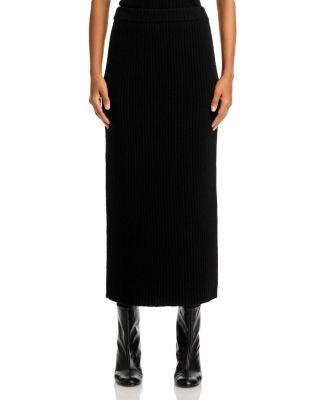 Wool Blend Knit Skirt Product Image