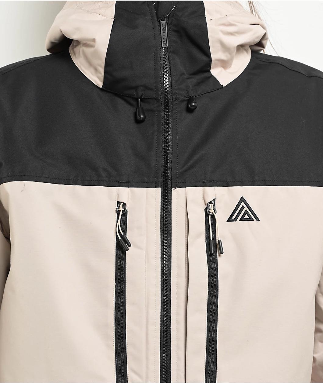 Aperture Mission Natural & Black 10K Snowboard Jacket Product Image