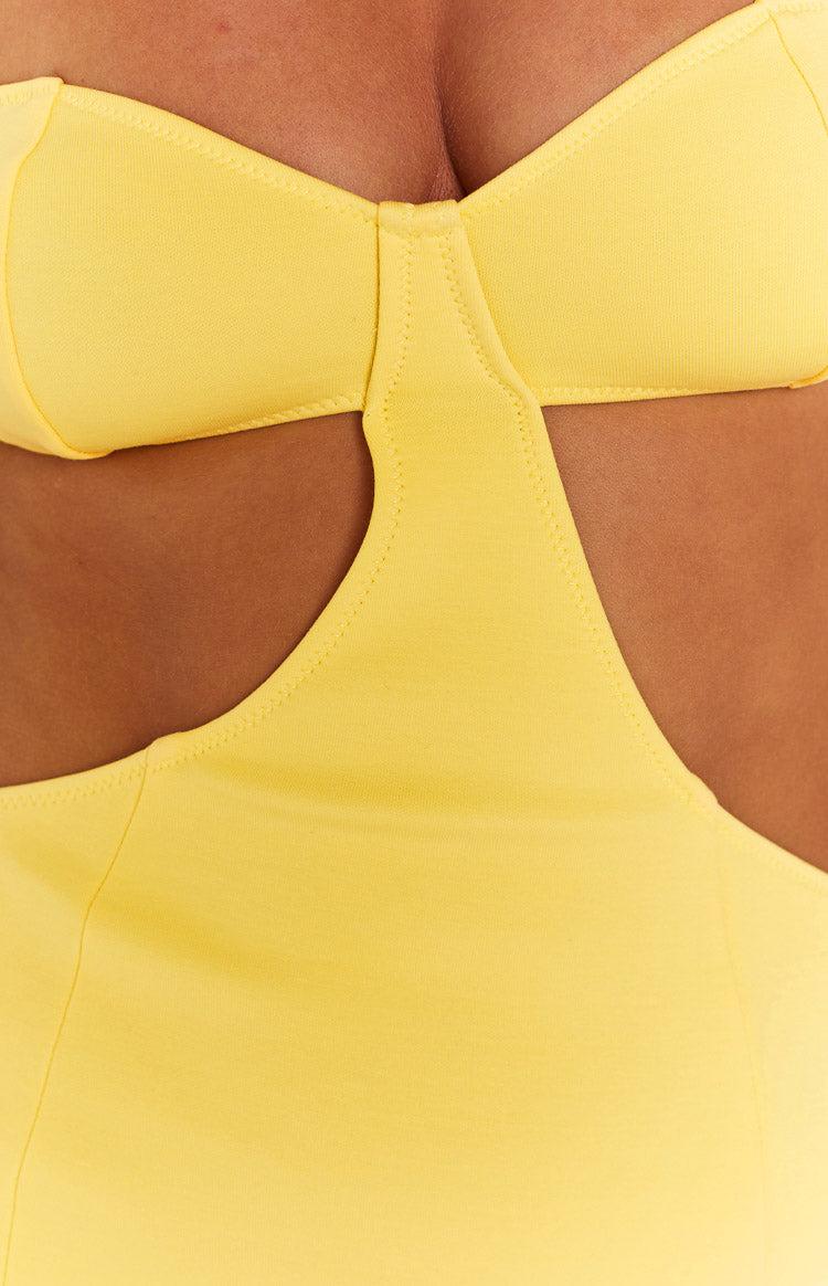 Fields of Gold Yellow Maxi Dress Product Image