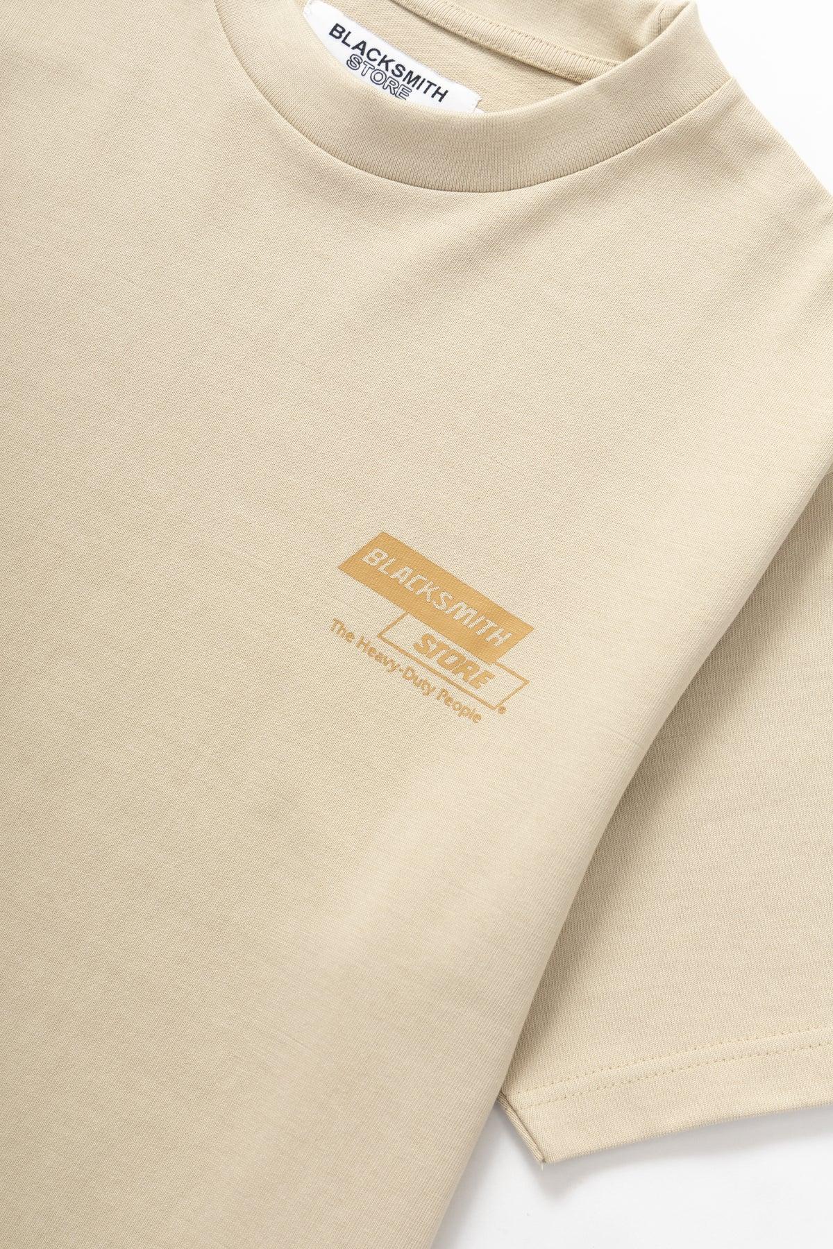 Blacksmith - Heavy Duty People Tee - Khaki Product Image