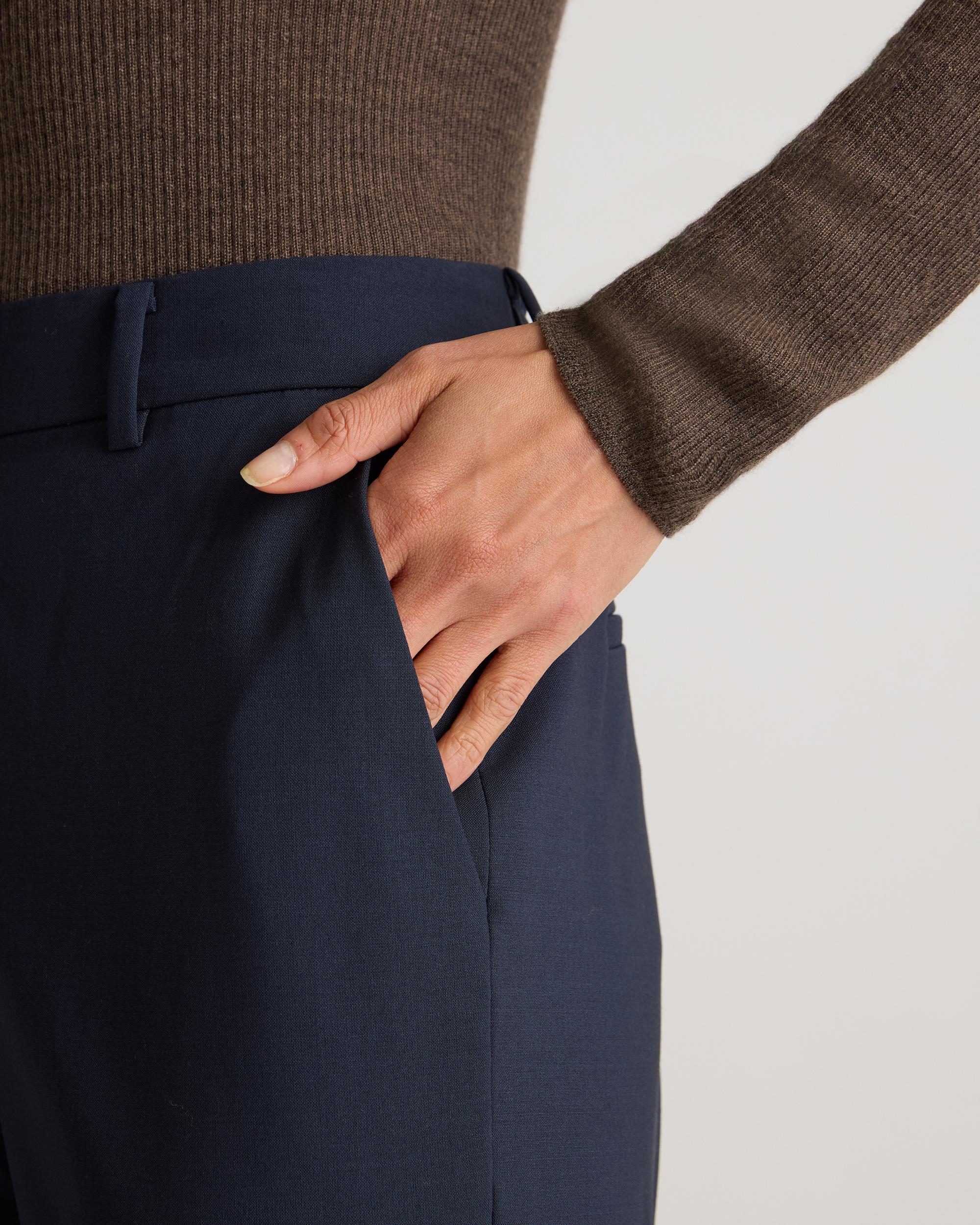 Quince | Women's Italian Wool Straight Leg Pants Product Image