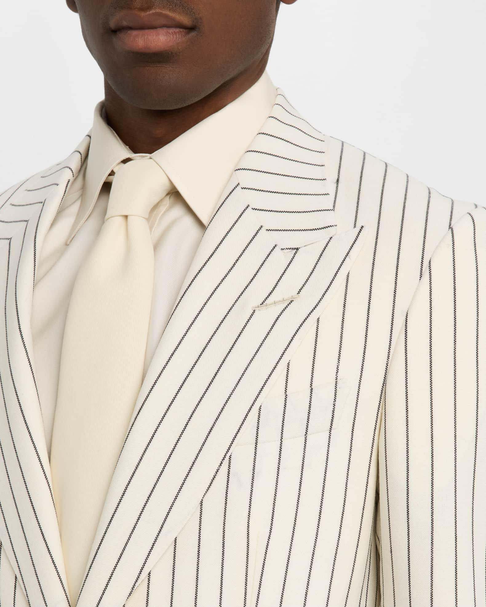Men's Shelton Wool Pinstripe Suit Product Image