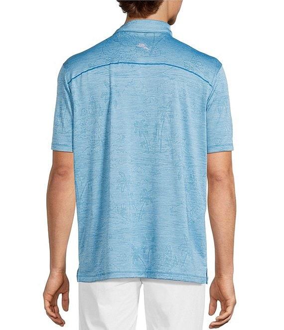 Tommy Bahama Big & Tall IslandZone Palm Coast Isles Short-Sleeve Polo Shirt Product Image