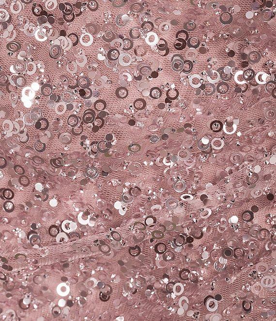 GB Social Allover Sequin Beaded Corset Dress Product Image