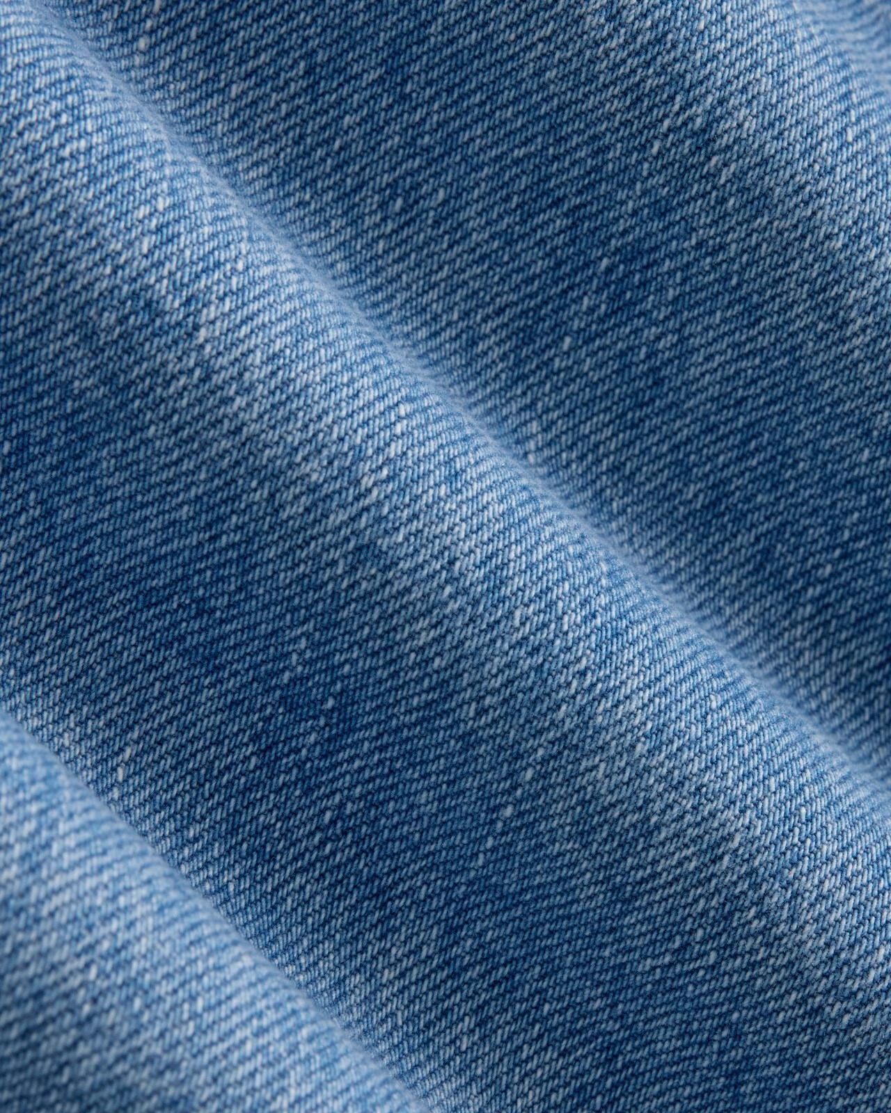 The Long A-Line Denim Short Product Image