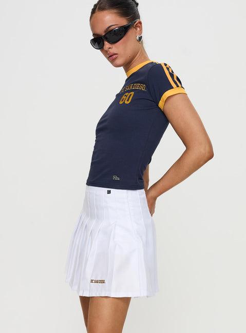 UCSD Tennis Skort White Product Image