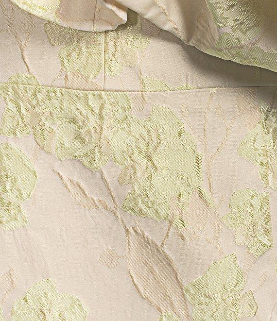 Antonio Melani Jordyn Floral Jacquard One Shoulder Midi Dress Product Image