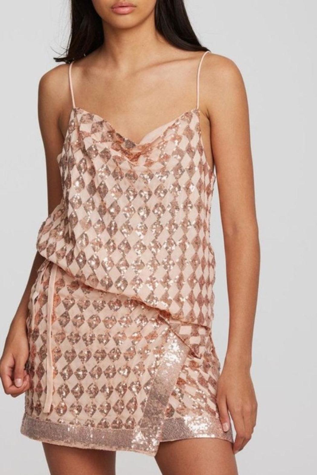 Ch  Embellished Top & Skirt Product Image