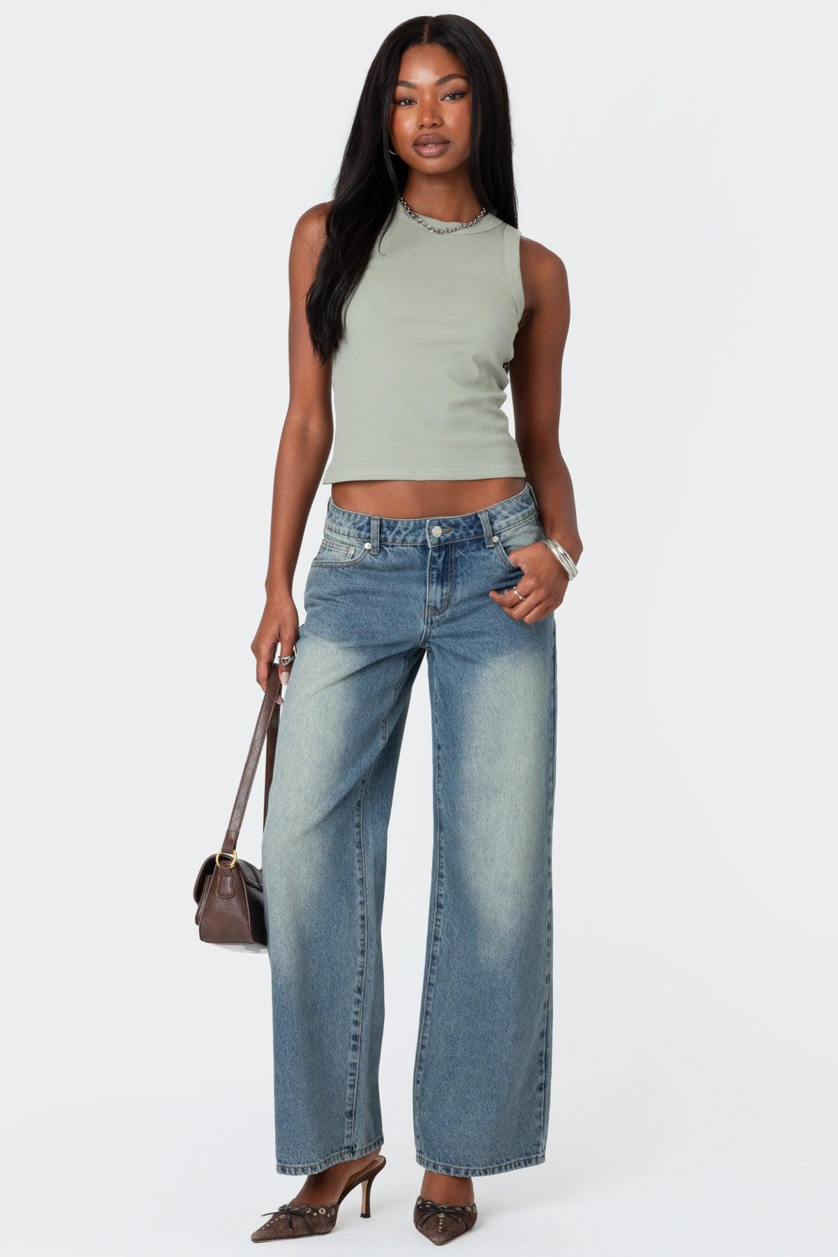 Standard Ribbed Tank Top Product Image