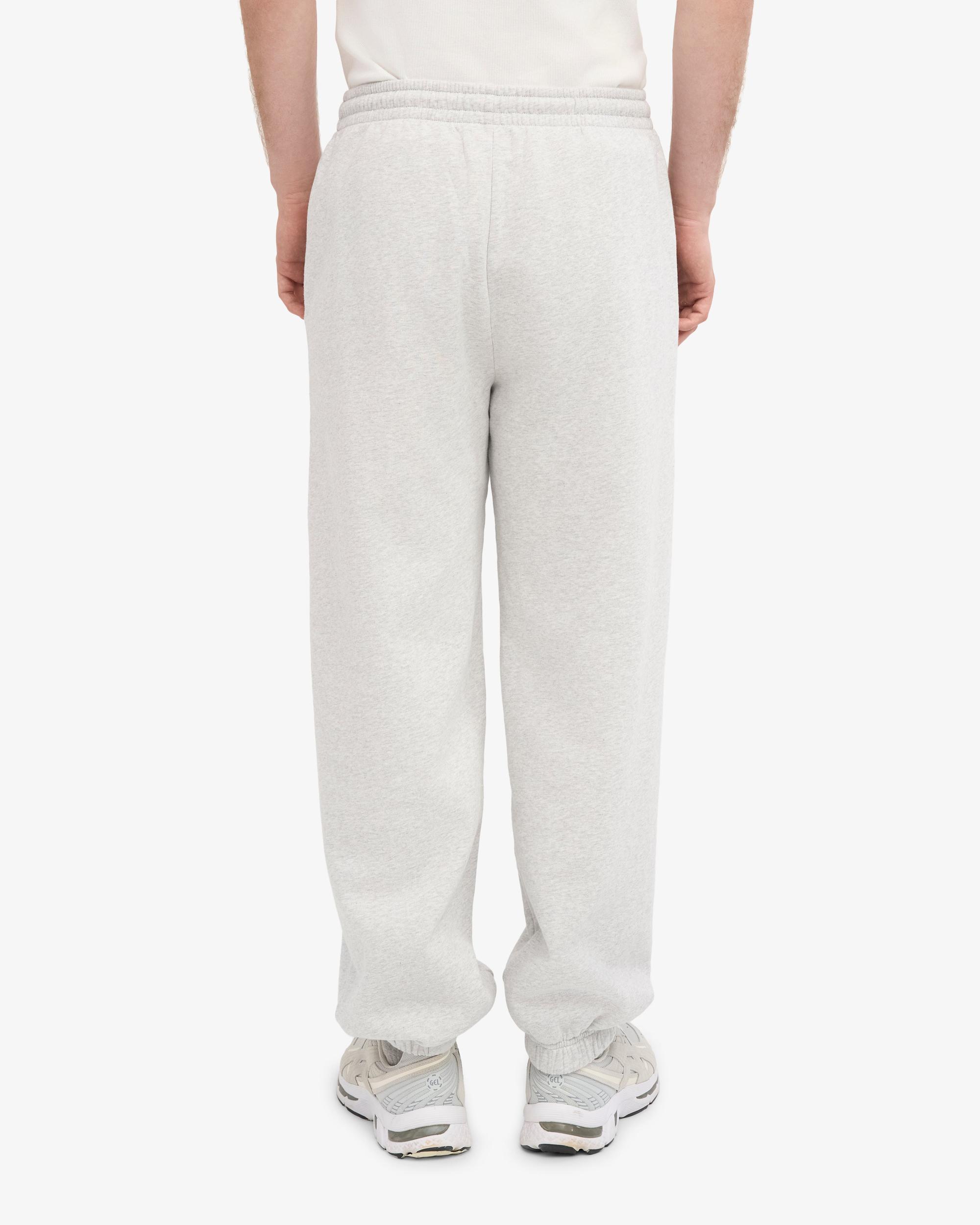 Organic Relaxed Sweatpants - Snow Melange Product Image