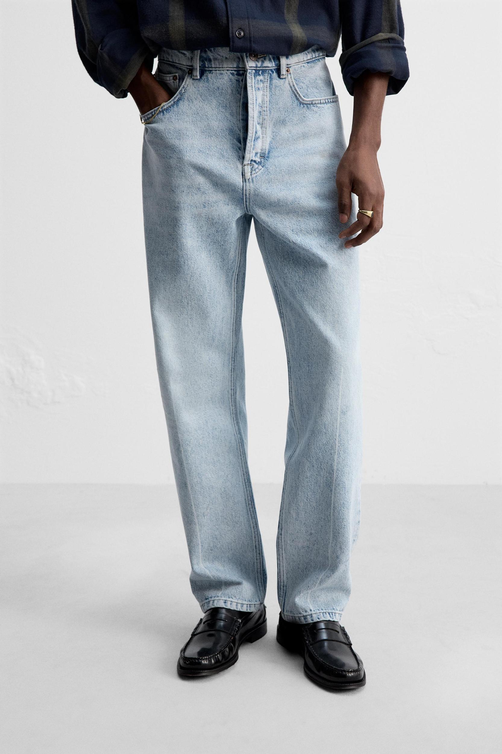 STRAIGHT ANKLE FIT JEANS Product Image