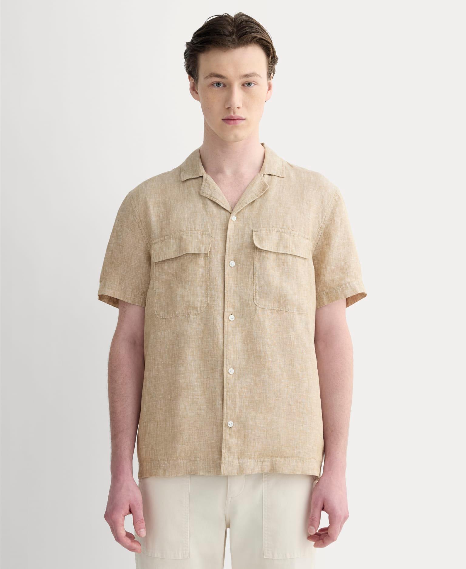Mens Resort Shirt in Linen by Everlane Product Image