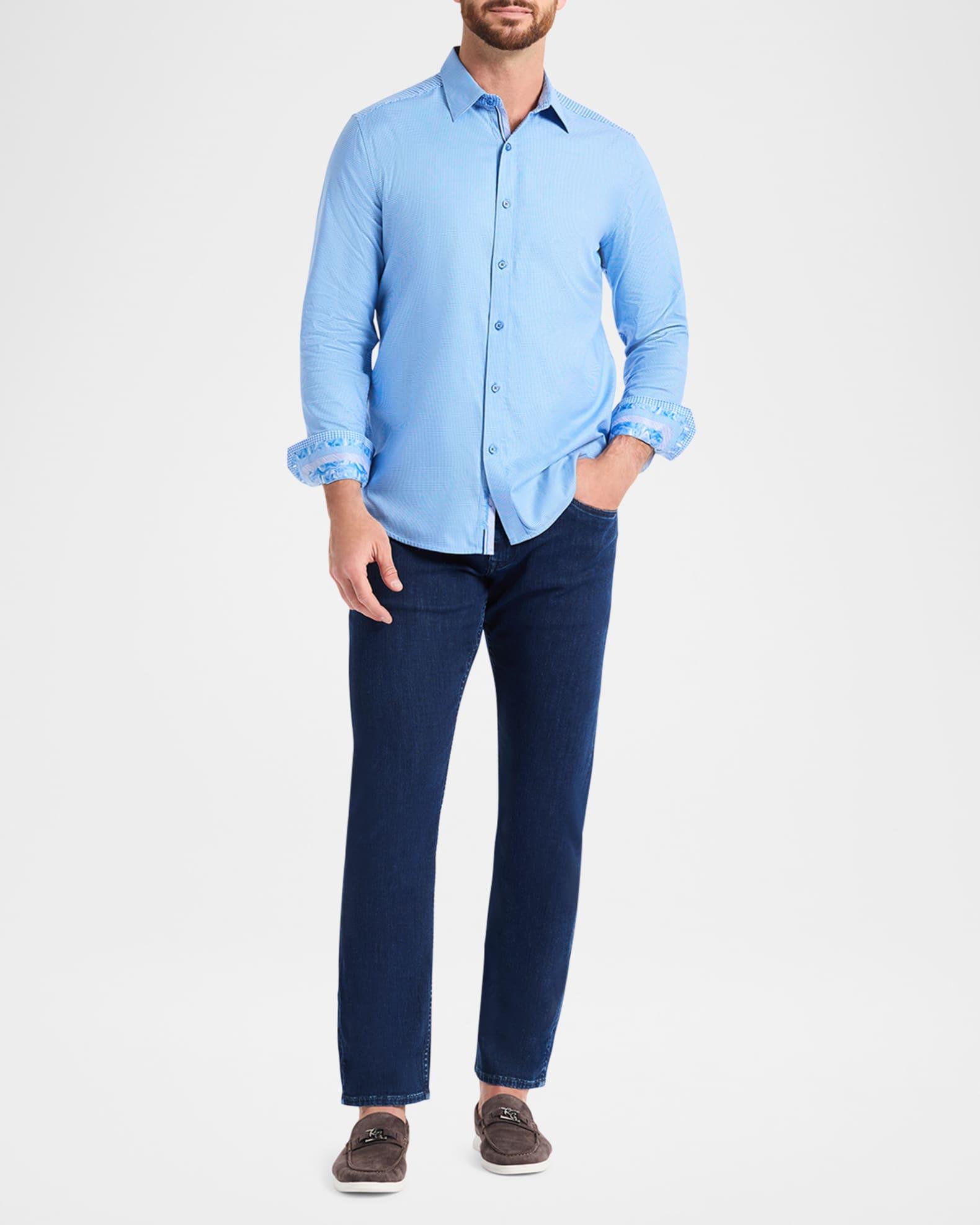 Men's Kenmare Houndstooth Stretch Sport Shirt Product Image