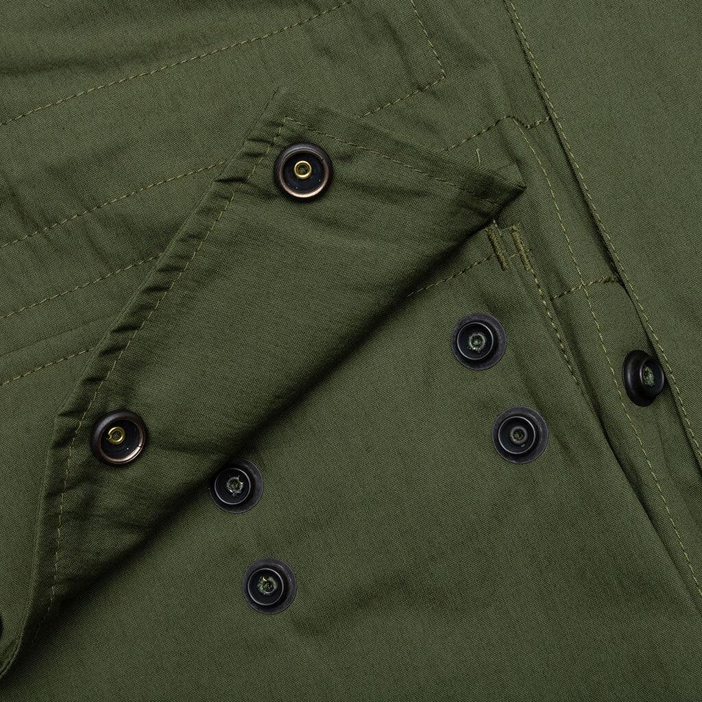 Oxford Field Coat - Olive Male Product Image