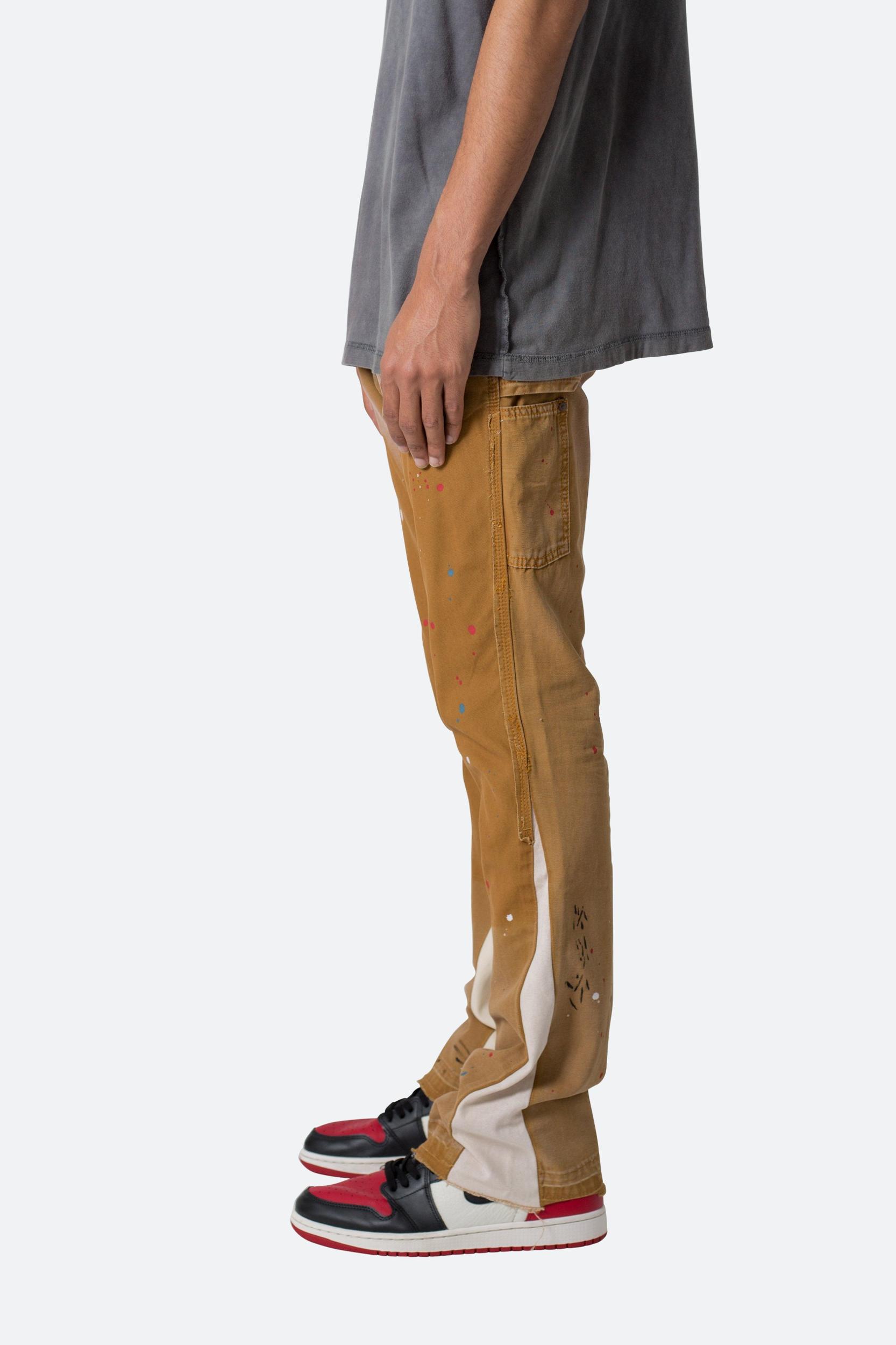 B243 Flare Denim - Brown Product Image