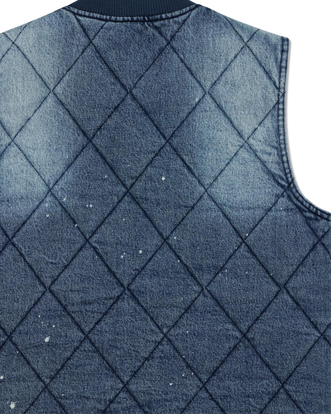 Dayton Denim Vest - Bleach Wash Product Image