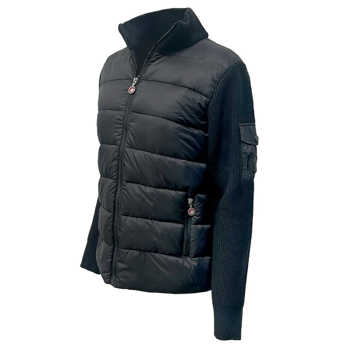 Canada Weather Gear Women's Full Zip Puffer Jacket with Sweater Sleeves Product Image