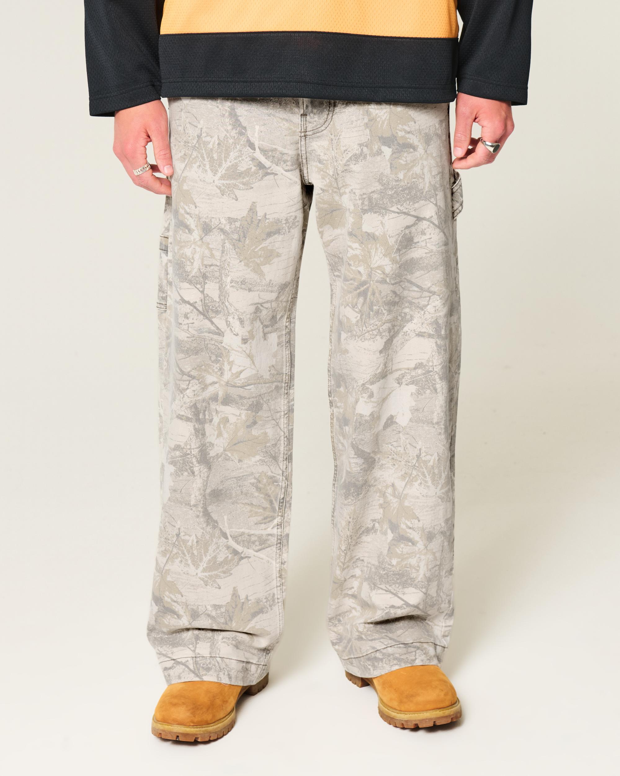 Camo Super Baggy Jeans Product Image