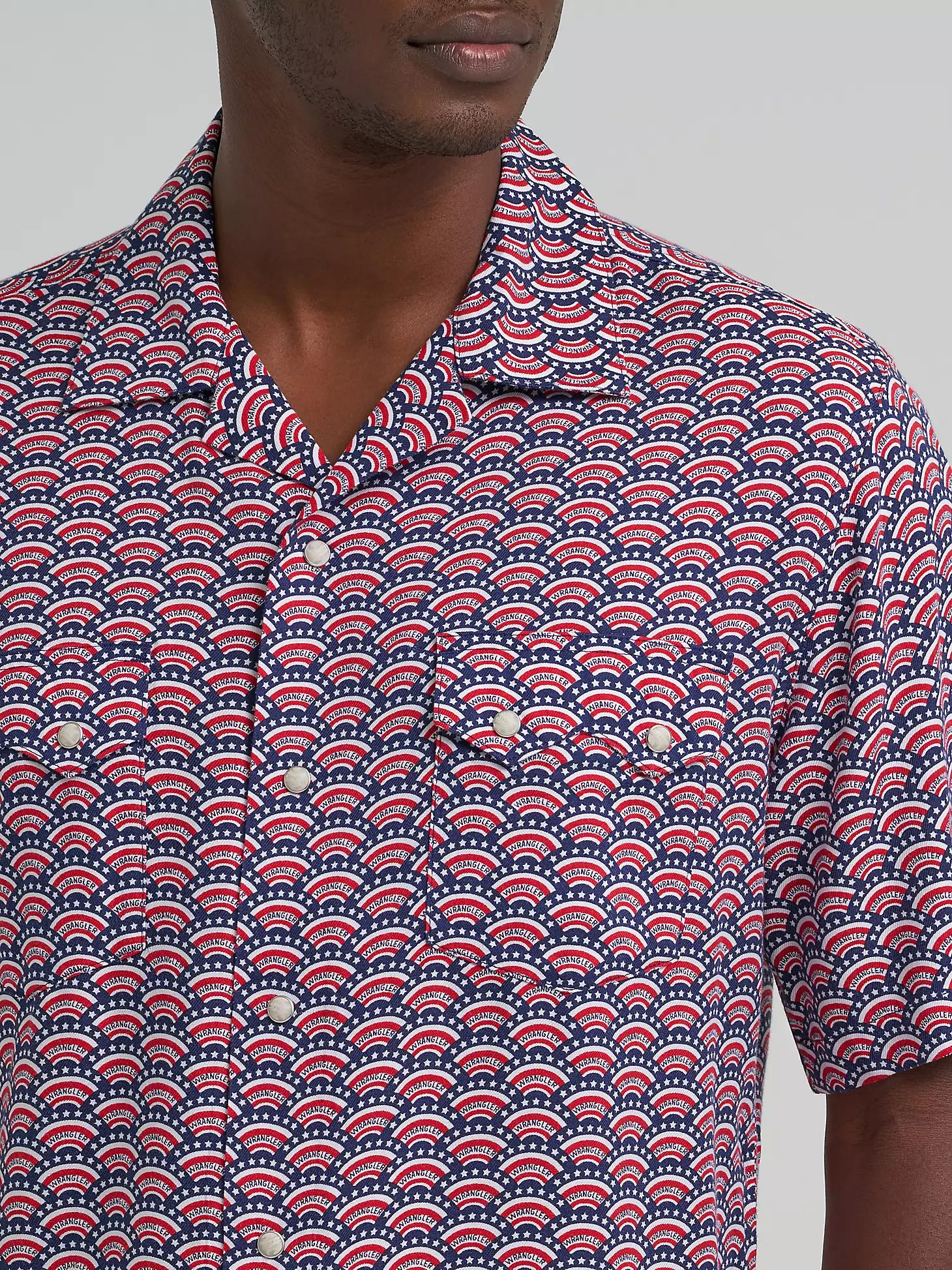 Wrangler® Coconut Cowboy Camp Shirt | Men's SHIRTS | Wrangler® Product Image