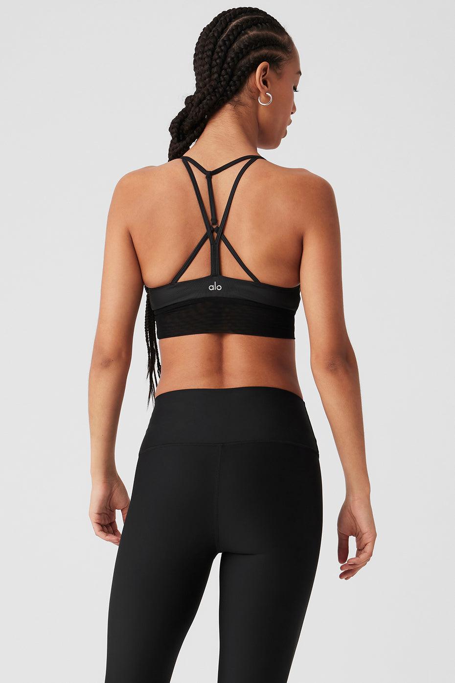 Alo Yoga Lavish Longline Scoop-Neck Bralette Product Image