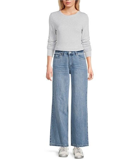 Copper Key Full Length Wide Leg Jeans Product Image