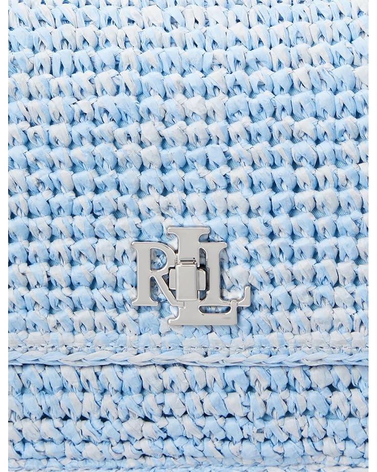 Lauren Ralph Lauren Mélange Woven Straw Medium Sophee Bag Product Image